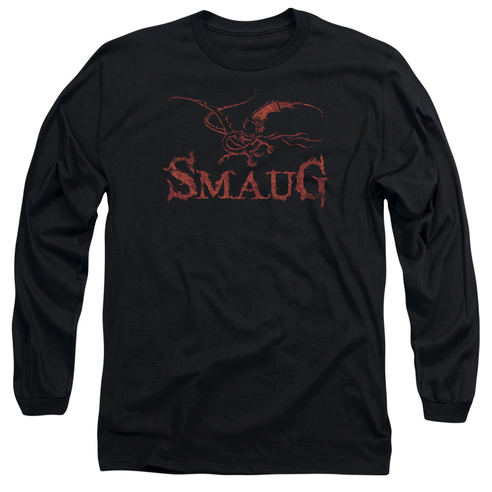 HOBBIT/DRAGON -  L/S ADULT 18/1  - BLACK