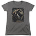 HOBBIT/WEAPONS DRAWN - S/S WOMENS TEE - CHARCOAL