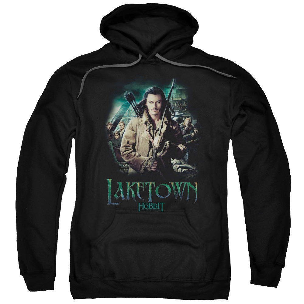 HOBBIT/PROTECTOR - ADULT PULLOVER HOODIE - BLACK