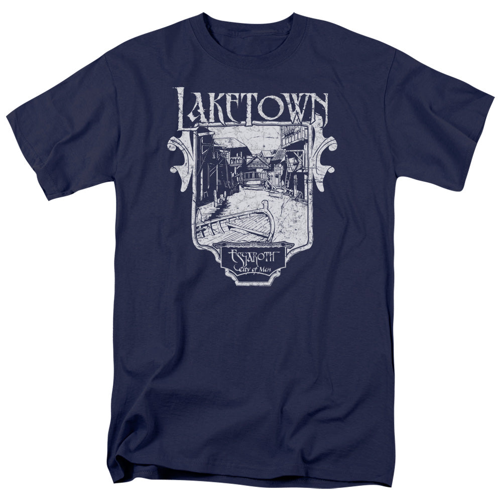 HOBBIT/LAKETOWN SIMPLE - S/S ADULT 18/1  -  NAVY