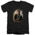 THE HOBBIT/BILBO AND STING - S/S ADULT V-NECK 30/1 - BLACK