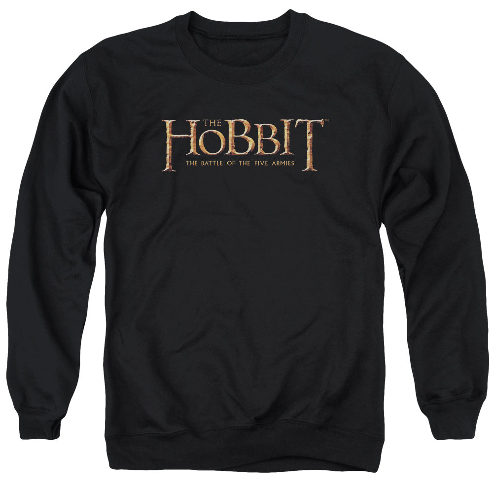 HOBBIT/LOGO - ADULT CREWNECK SWEATSHIRT - BLACK