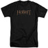 HOBBIT/LOGO - S/S ADULT TALL 18/1 - BLACK