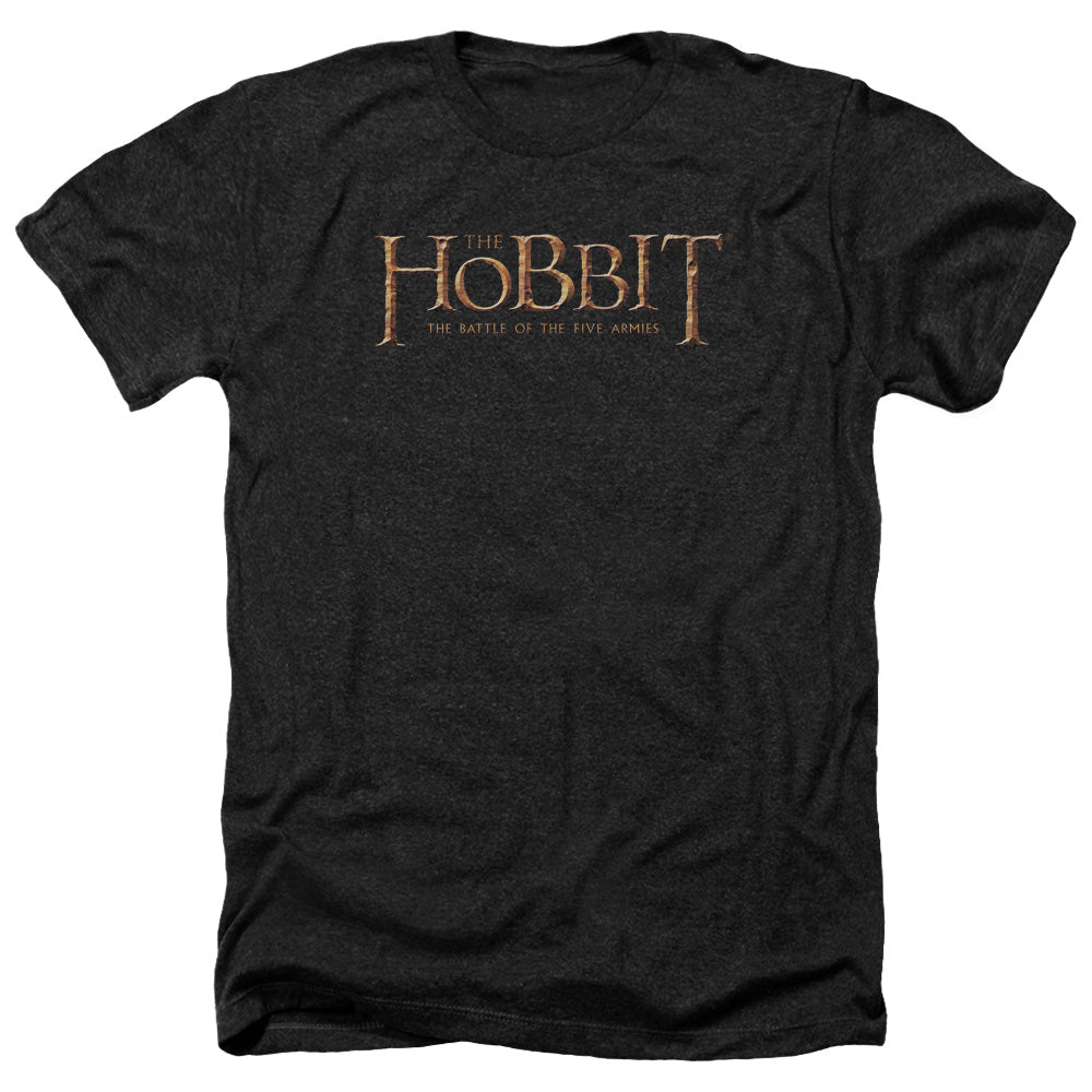 HOBBIT/LOGO - ADULT HEATHER - BLACK