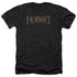 HOBBIT/LOGO - ADULT HEATHER - BLACK