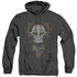 HOBBIT/AZOG - ADULT HEATHER HOODIE - BLACK