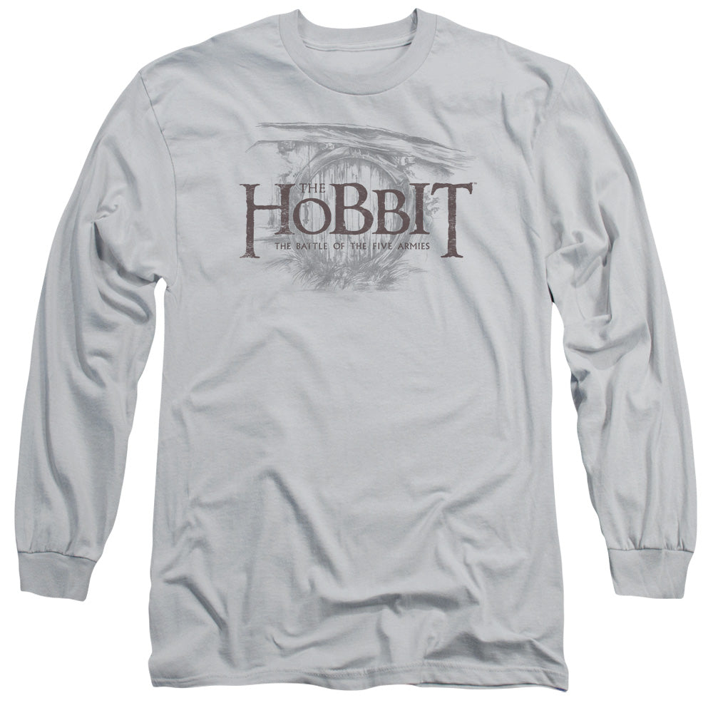 HOBBIT/DOOR LOGO -  L/S ADULT 18/1  - SILVER
