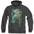 HOBBIT/ELRONDS CREW - ADULT HEATHER HOODIE - BLACK