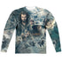 HOBBIT/EPIC POSTER (FRONT/BACK PRINT) - L/S ADULT POLY CREW  - MULTI