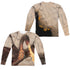 HOBBIT/SMAUG ATTACK (FRONT/BACK PRINT) - L/S ADULT POLY CREW  - MULTI