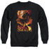 HOBBIT/SMOLDER - ADULT CREWNECK SWEATSHIRT - BLACK