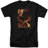 HOBBIT/SMOLDER - S/S ADULT TALL 18/1 - BLACK