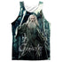 HOBBIT/WIZARD (FRONT/BACK PRINT) - ADULT POLY TANK TOP - MULTI