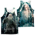 HOBBIT/WIZARD (FRONT/BACK PRINT) - ADULT POLY TANK TOP - MULTI
