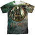 HOBBIT/DWARVES VS AZOG (FRONT/BACK PRINT) - S/S ADULT POLY CREW - MULTI