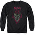HOBBIT/EVILS HELM - ADULT CREWNECK SWEATSHIRT - BLACK