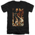 HOBBIT/I AM FIRE - S/S ADULT V-NECK 30/1 - BLACK