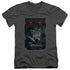 HOBBIT/TAUNT - S/S ADULT V-NECK 30/1 - CHARCOAL