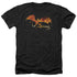 HOBBIT/SMAUG ON FIRE - ADULT HEATHER - BLACK