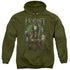 HOBBIT/THORIN AND COMPANY - ADULT PULLOVER HOODIE - MILITARY GREEN