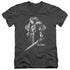 HOBBIT/KING THORIN - S/S ADULT V-NECK 30/1 - CHARCOAL