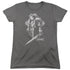 HOBBIT/KING THORIN - S/S WOMENS TEE - CHARCOAL