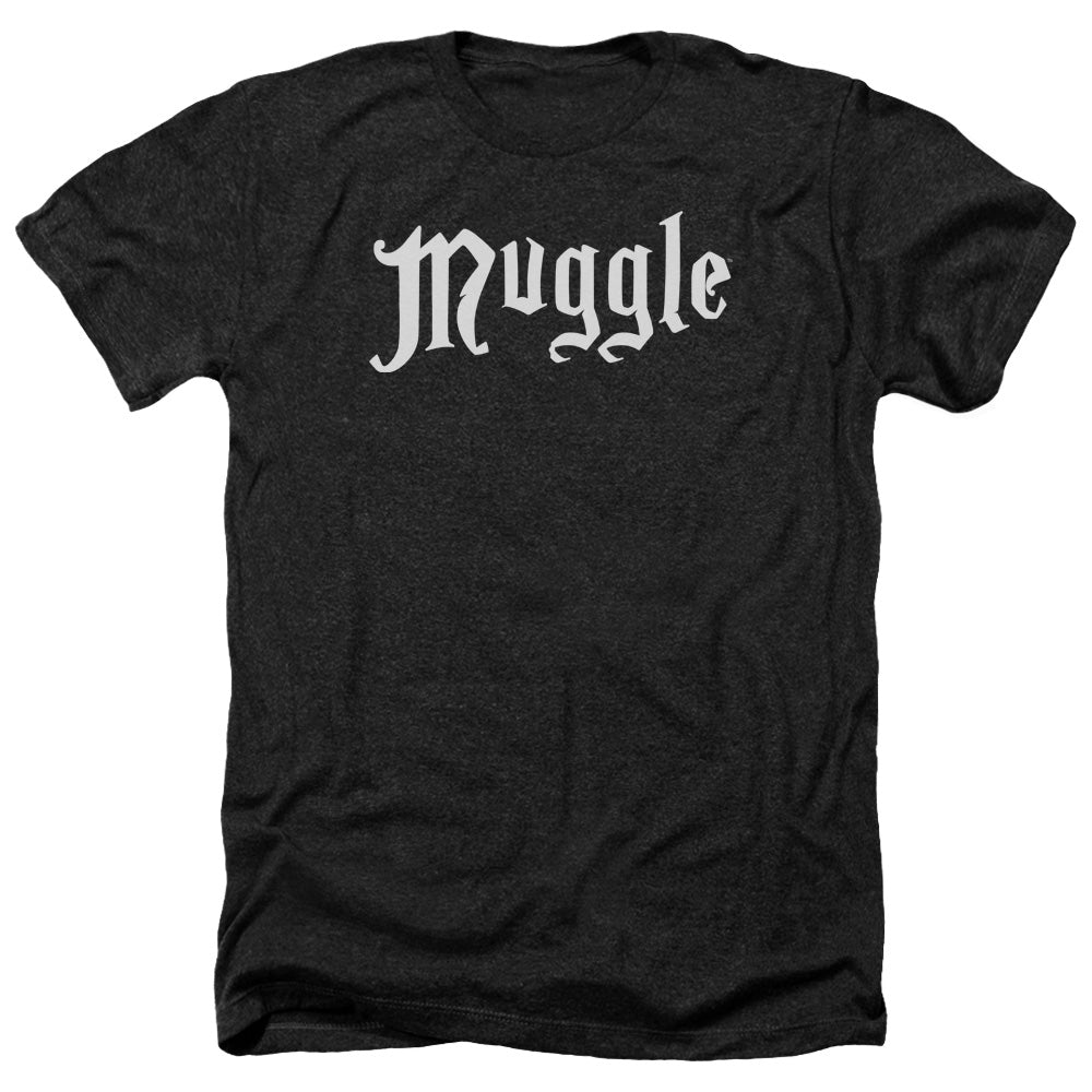 HARRY POTTER/MUGGLE - ADULT HEATHER - BLACK