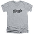 HARRY POTTER/MUGGLE - S/S ADULT V-NECK 30/1 - ATHLETIC HEATHER