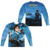 HARRY POTTER/FIRST YEAR (FRONT/BACK PRINT) - L/S ADULT POLY CREW  - MULTI