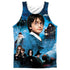 HARRY POTTER/FIRST YEAR (FRONT/BACK PRINT) - ADULT POLY TANK TOP - MULTI