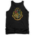 HARRY POTTER/HOGWARTS CREST - ADULT TANK - BLACK