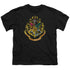 HARRY POTTER/HOGWARTS CREST - S/S YOUTH 18/1 - BLACK