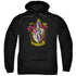 HARRY POTTER/GRYFFINDOR CREST - ADULT PULLOVER HOODIE - BLACK