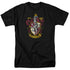 HARRY POTTER/GRYFFINDOR CREST - S/S ADULT 18/1 - BLACK