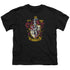 HARRY POTTER/GRYFFINDOR CREST - S/S YOUTH 18/1 - BLACK