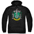 HARRY POTTER/SLYTHERIN CREST - ADULT PULLOVER HOODIE - BLACK