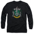 HARRY POTTER/SLYTHERIN CREST -  L/S ADULT 18/1  - BLACK
