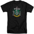 HARRY POTTER/SLYTHERIN CREST - S/S ADULT TALL 18/1 - BLACK