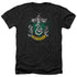 HARRY POTTER/SLYTHERIN CREST - ADULT HEATHER - BLACK