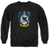 HARRY POTTER/RAVENCLAW CREST - ADULT CREWNECK SWEATSHIRT - BLACK