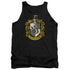 HARRY POTTER/HUFFLEPUFF CREST - ADULT TANK - BLACK