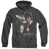 HARRY POTTER/HARRY AND SIRIUS - ADULT HEATHER HOODIE - BLACK