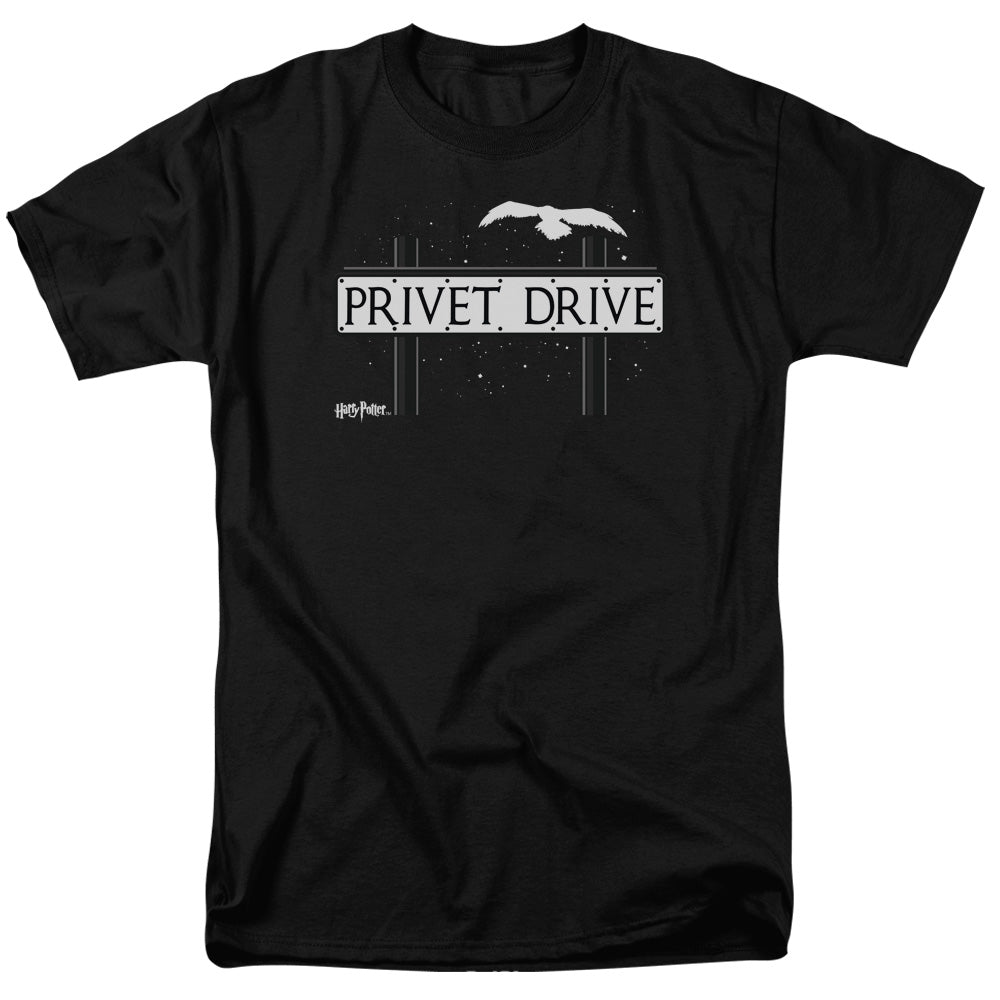 HARRY POTTER/PRIVET DRIVE - S/S ADULT 18/1 - BLACK