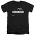 HARRY POTTER/PRIVET DRIVE - S/S ADULT V-NECK 30/1 - BLACK