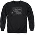 HARRY POTTER/ORDER OF PHEONIX/TEASPOON - ADULT CREWNECK SWEATSHIRT - BLACK