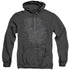 HARRY POTTER/DUMBLEDORES ARMY - ADULT HEATHER HOODIE - BLACK