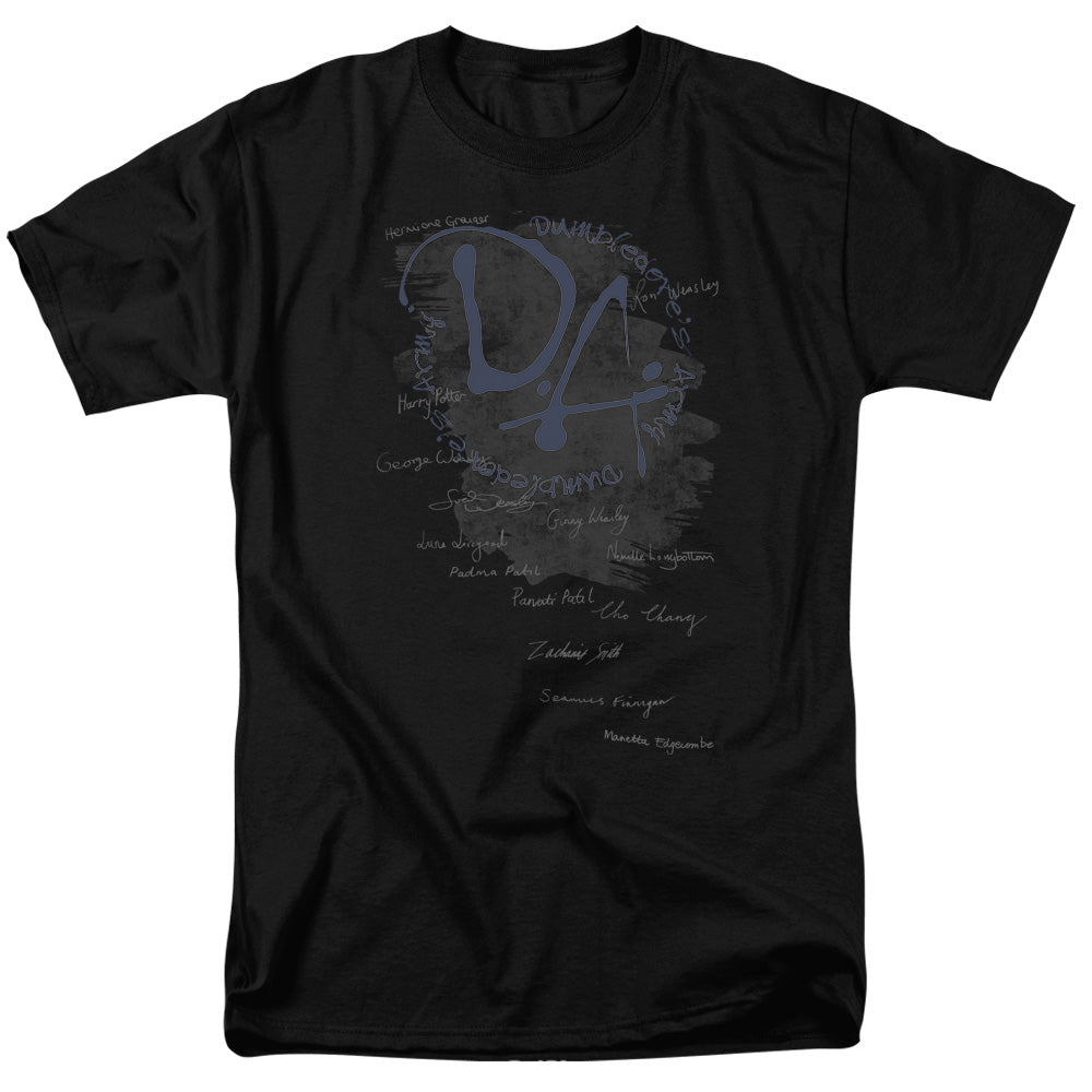HARRY POTTER/DUMBLEDORE'S ARMY - S/S ADULT 18/1 - BLACK