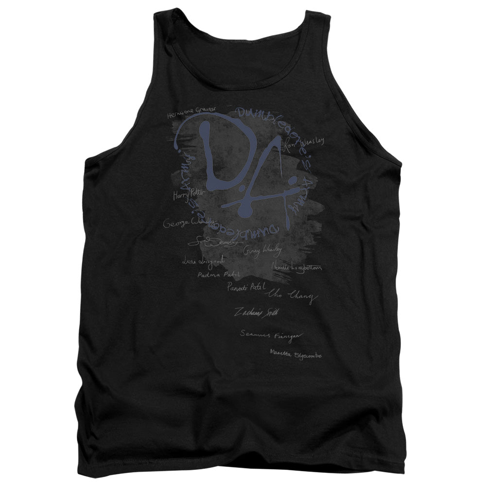 HARRY POTTER/DUMBLEDORES ARMY - ADULT TANK - BLACK