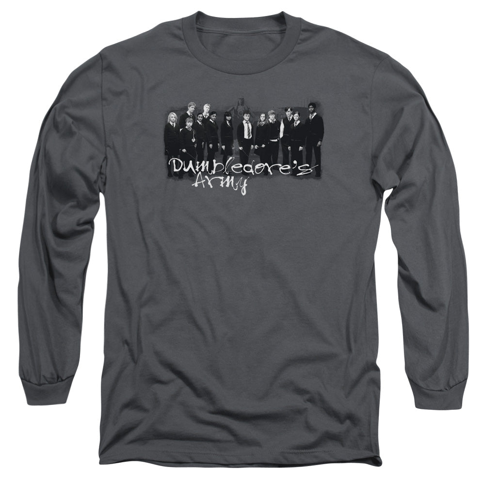 HARRY POTTER AND THE ORDER OF PHOENIX/DA SQUAD -  L/S ADULT 18/1  - CHARCOAL