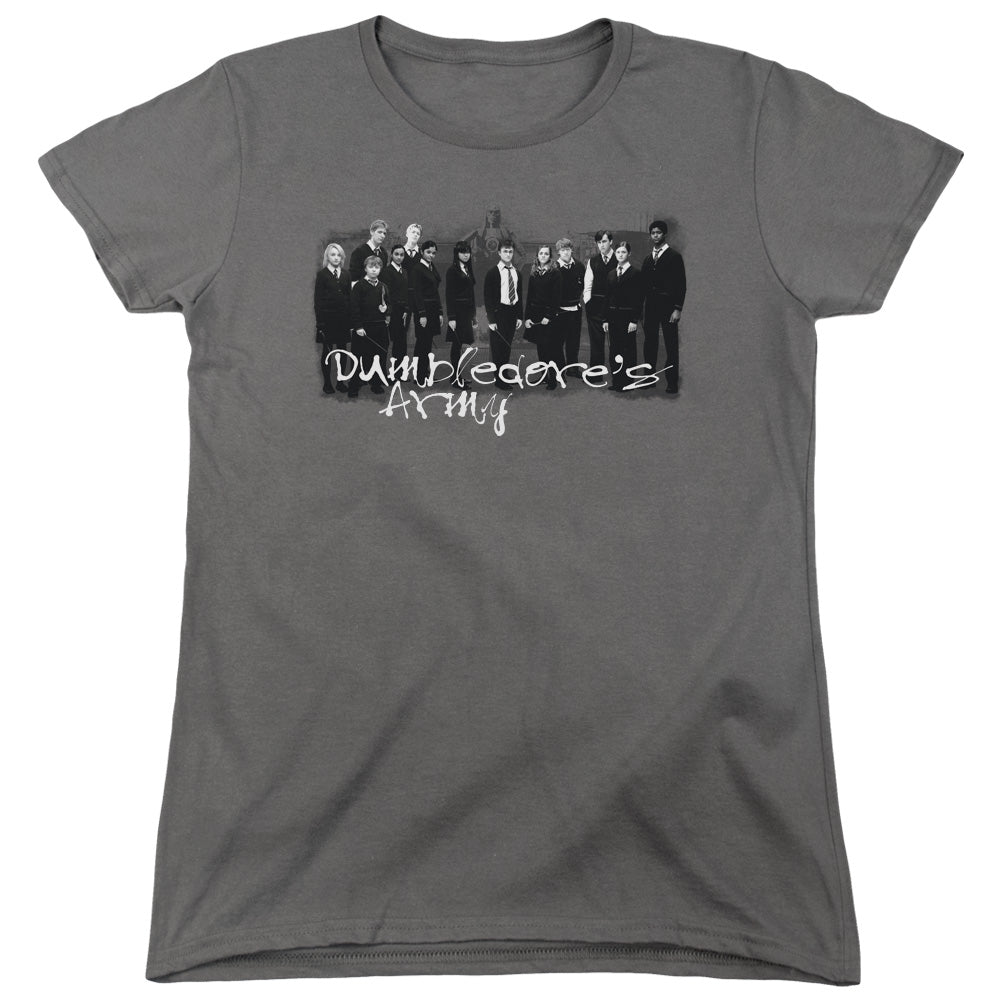 HARRY POTTER AND THE ORDER OF PHOENIX/DA SQUAD - S/S WOMENS TEE - CHARCOAL